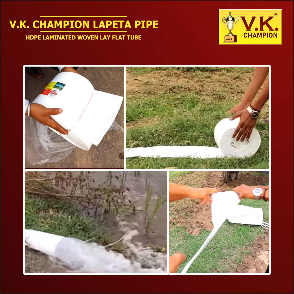 V.K. Champion HDPE Lapeta Pipe (60 Meter) 