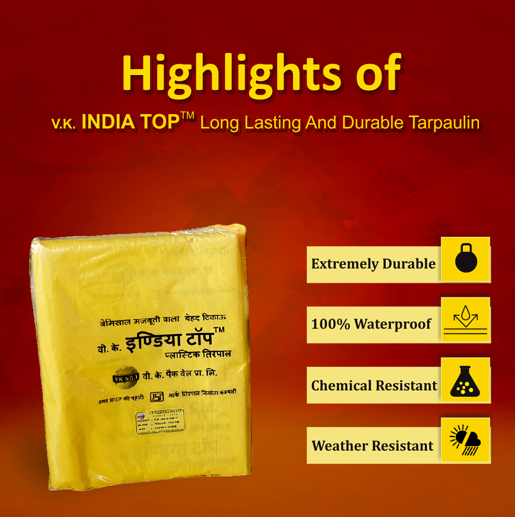 V.K. India Top HDPE Tarpaulin (Tirpal)